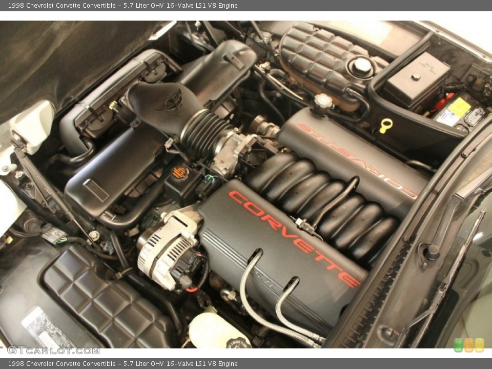 5.7 Liter OHV 16-Valve LS1 V8 Engine for the 1998 Chevrolet Corvette #79967505