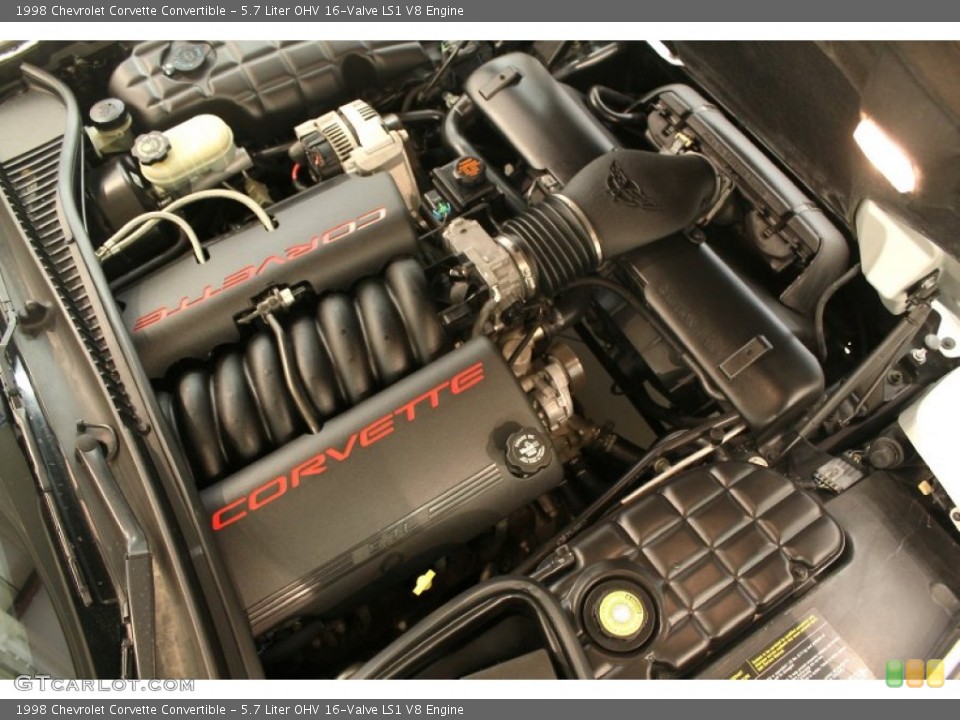 5.7 Liter OHV 16-Valve LS1 V8 Engine for the 1998 Chevrolet Corvette #79967524