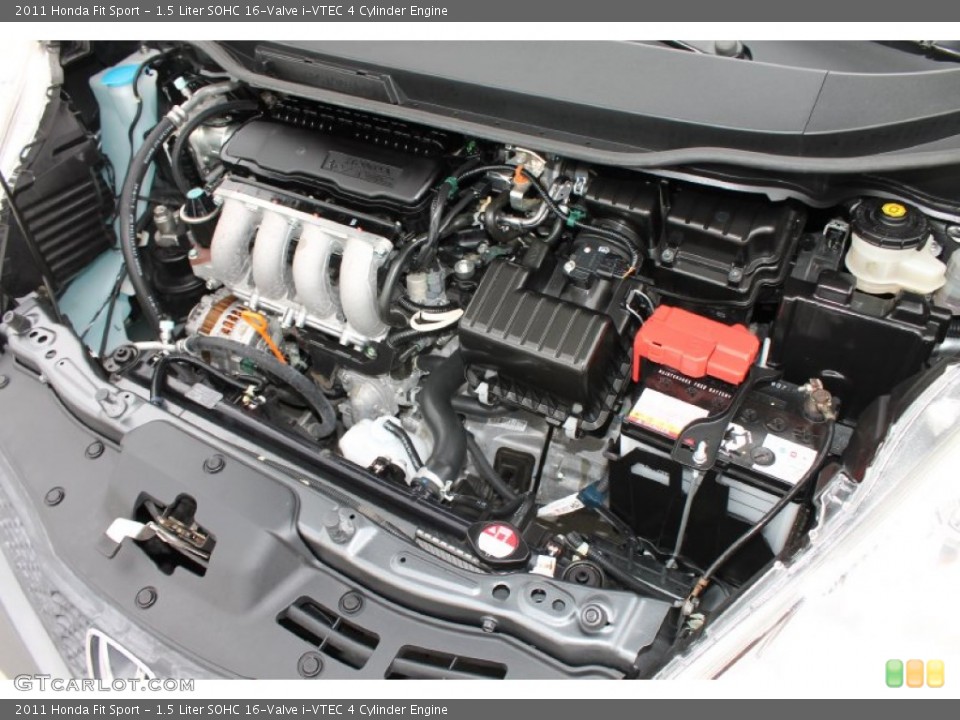 1.5 Liter SOHC 16-Valve i-VTEC 4 Cylinder Engine for the 2011 Honda Fit #79972463
