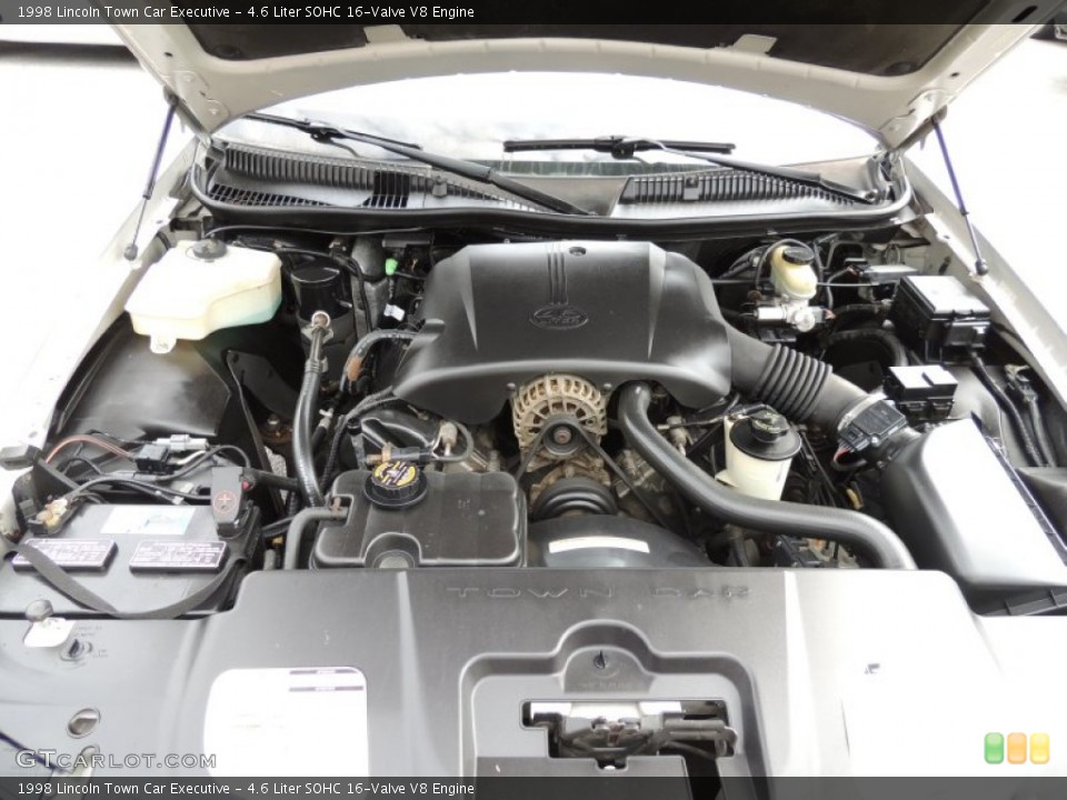 4.6 Liter SOHC 16-Valve V8 Engine for the 1998 Lincoln Town Car #79972466