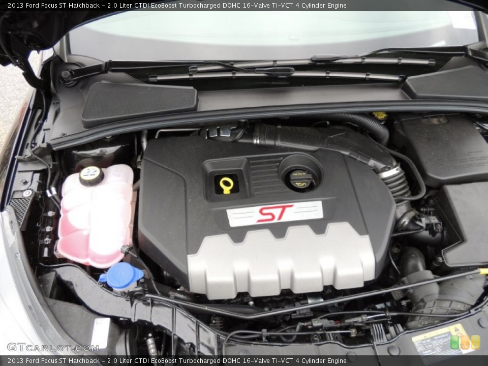 2.0 Liter GTDI EcoBoost Turbocharged DOHC 16-Valve Ti-VCT 4 Cylinder Engine for the 2013 Ford Focus #79973561