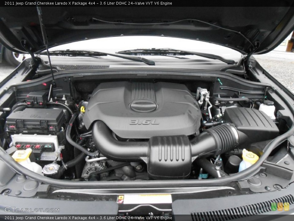 3.6 Liter DOHC 24-Valve VVT V6 Engine for the 2011 Jeep Grand Cherokee #79977572