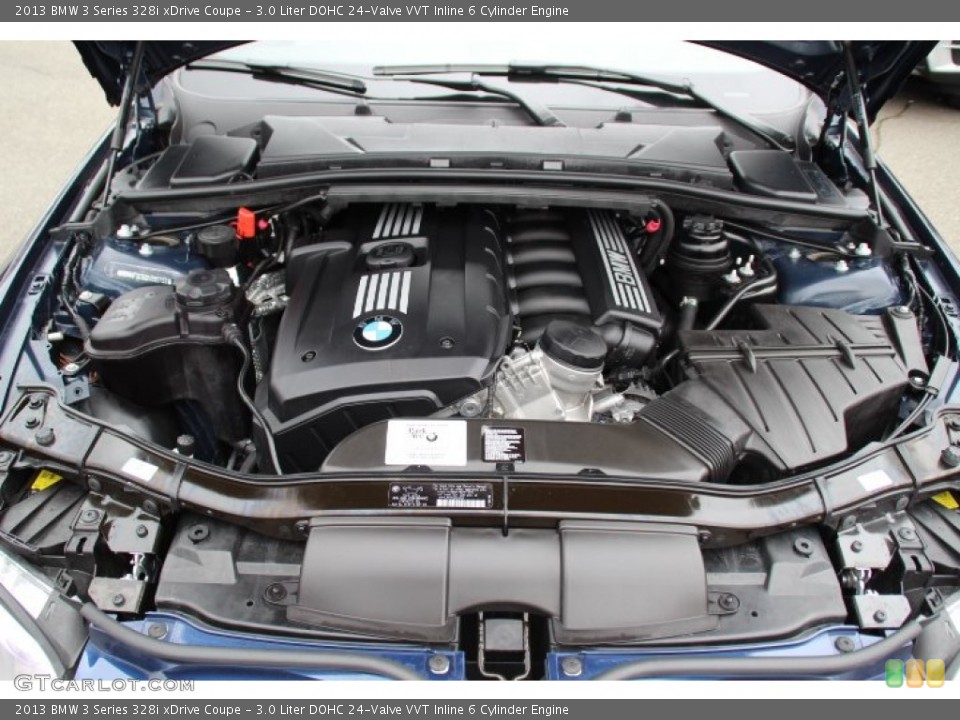 3.0 Liter DOHC 24-Valve VVT Inline 6 Cylinder Engine for the 2013 BMW 3 Series #80001302