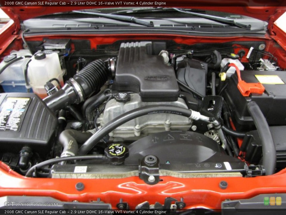2.9 Liter DOHC 16-Valve VVT Vortec 4 Cylinder Engine for the 2008 GMC Canyon #80009054