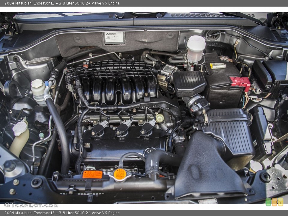 3.8 Liter SOHC 24 Valve V6 Engine for the 2004 Mitsubishi Endeavor #80043725