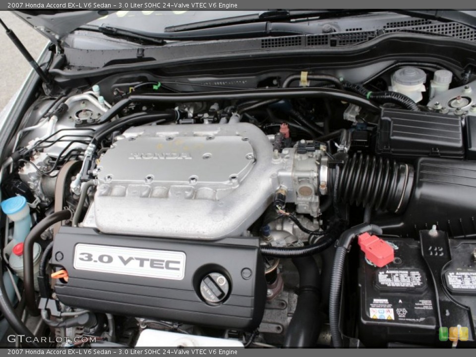3.0 Liter SOHC 24-Valve VTEC V6 Engine for the 2007 Honda Accord #80059643