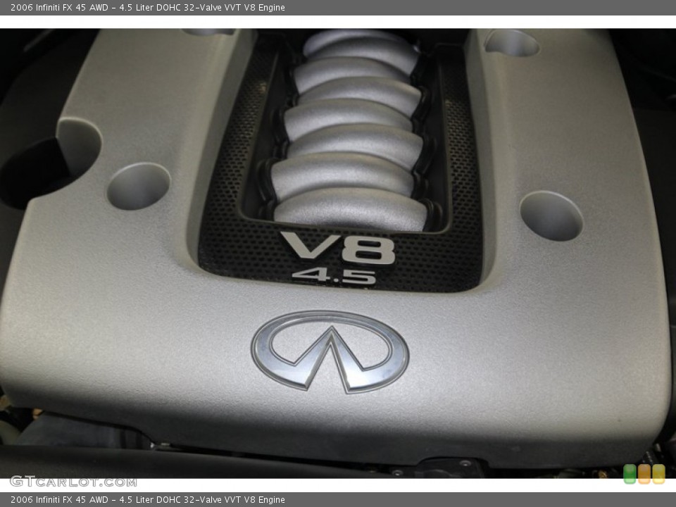 4.5 Liter DOHC 32-Valve VVT V8 Engine for the 2006 Infiniti FX #80094586