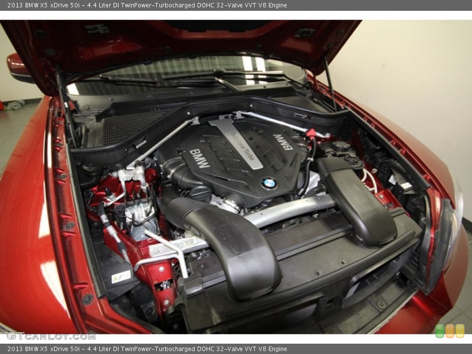 4.4 Liter DI TwinPower-Turbocharged DOHC 32-Valve VVT V8 Engine for the 2013 BMW X5 #80095396