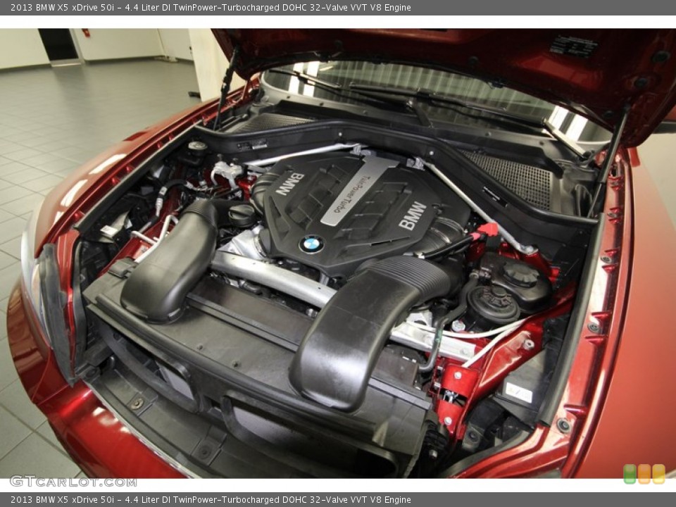 4.4 Liter DI TwinPower-Turbocharged DOHC 32-Valve VVT V8 Engine for the 2013 BMW X5 #80095417