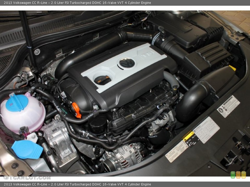 2.0 Liter FSI Turbocharged DOHC 16-Valve VVT 4 Cylinder Engine for the 2013 Volkswagen CC #80096149