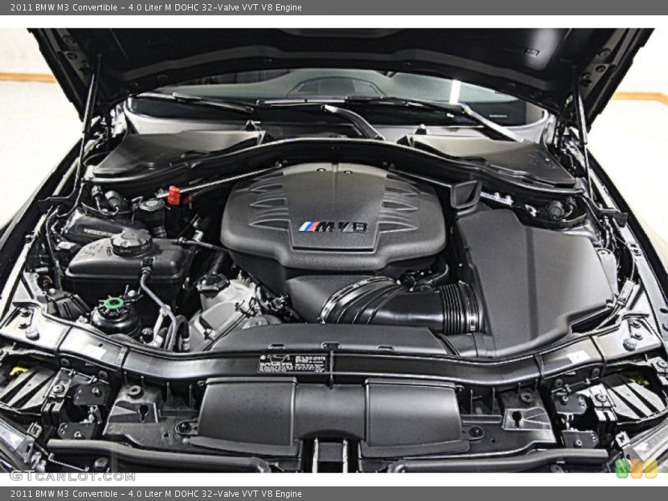 4.0 Liter M DOHC 32-Valve VVT V8 Engine for the 2011 BMW M3 #80096182