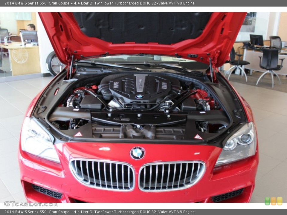 4.4 Liter DI TwinPower Turbocharged DOHC 32-Valve VVT V8 Engine for the 2014 BMW 6 Series #80114367