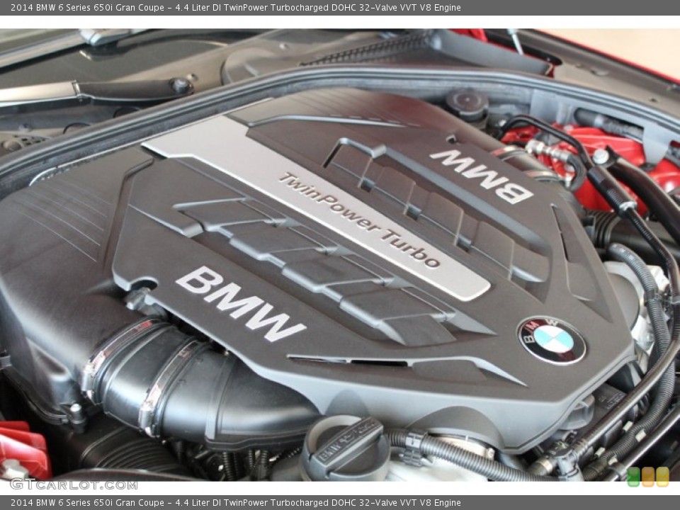 4.4 Liter DI TwinPower Turbocharged DOHC 32-Valve VVT V8 Engine for the 2014 BMW 6 Series #80114373