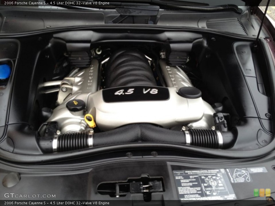 4.5 Liter DOHC 32-Valve V8 Engine for the 2006 Porsche Cayenne #80127090