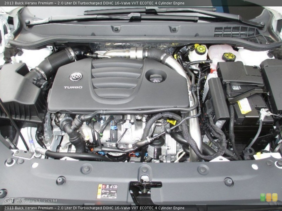 2.0 Liter DI Turbocharged DOHC 16-Valve VVT ECOTEC 4 Cylinder Engine for the 2013 Buick Verano #80130590