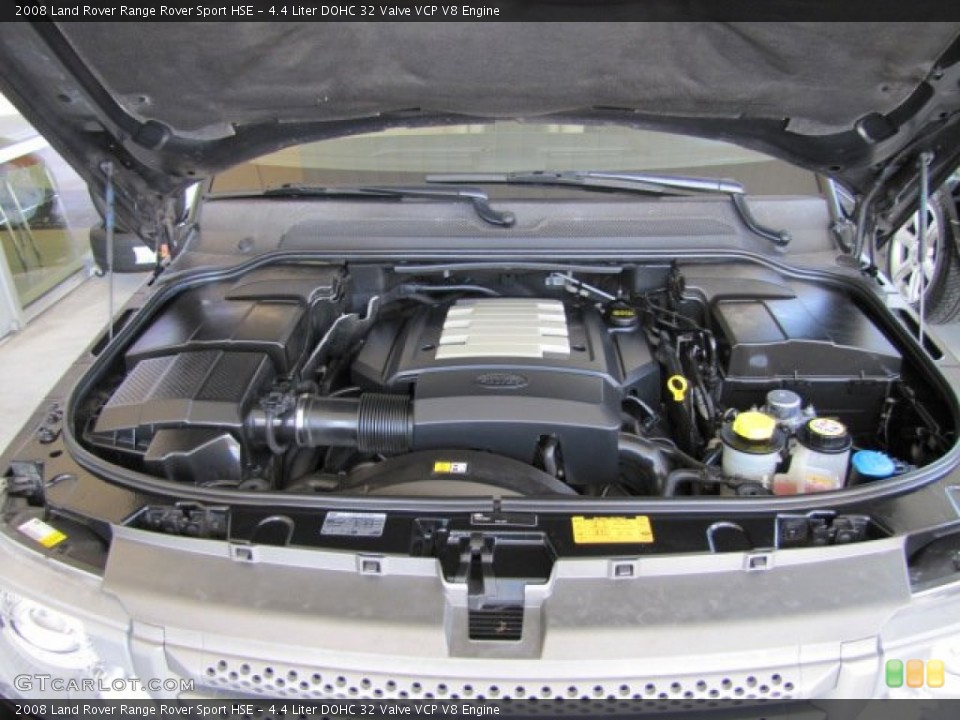 4.4 Liter DOHC 32 Valve VCP V8 2008 Land Rover Range Rover Sport Engine