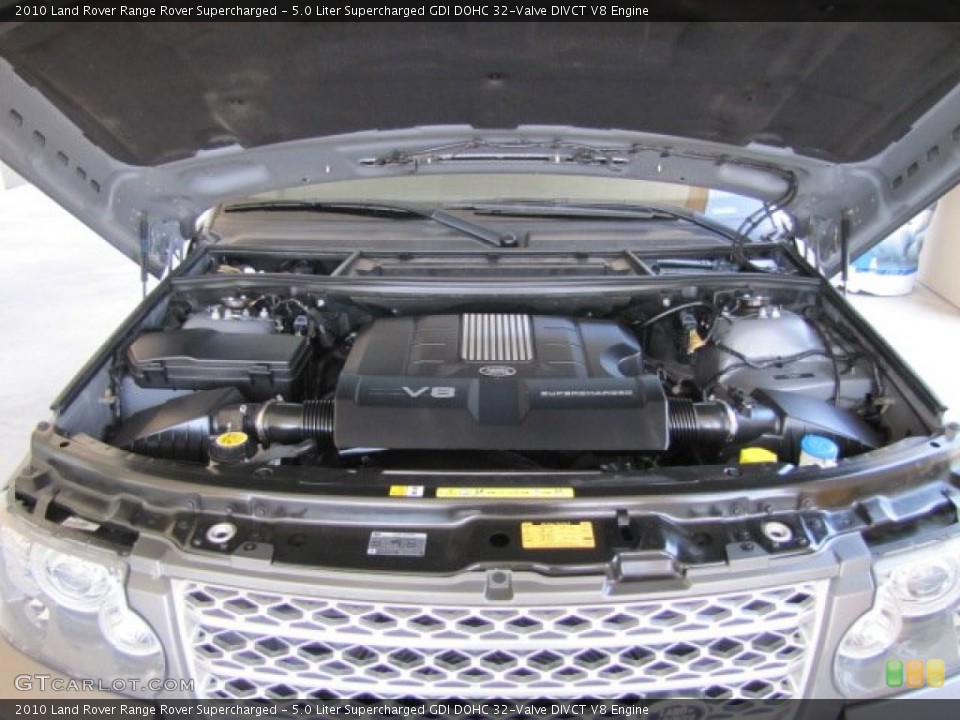 5.0 Liter Supercharged GDI DOHC 32-Valve DIVCT V8 Engine for the 2010 Land Rover Range Rover #80140917