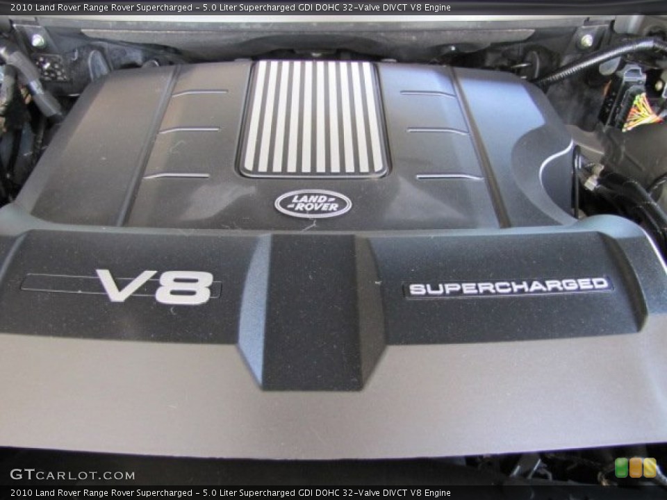 5.0 Liter Supercharged GDI DOHC 32-Valve DIVCT V8 Engine for the 2010 Land Rover Range Rover #80140940