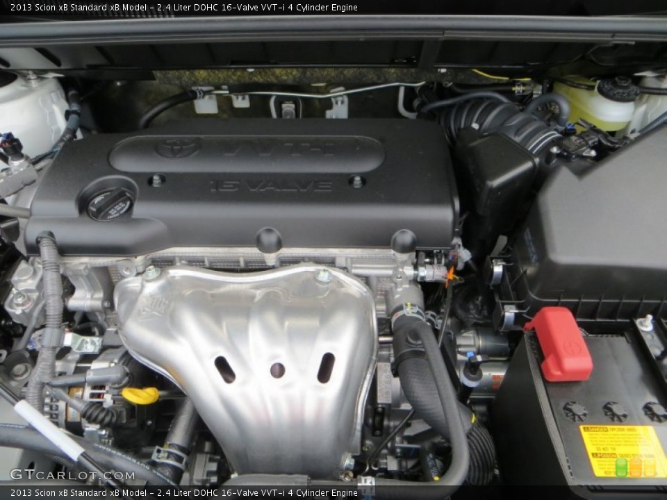 2.4 Liter DOHC 16-Valve VVT-i 4 Cylinder Engine for the 2013 Scion xB #80158759