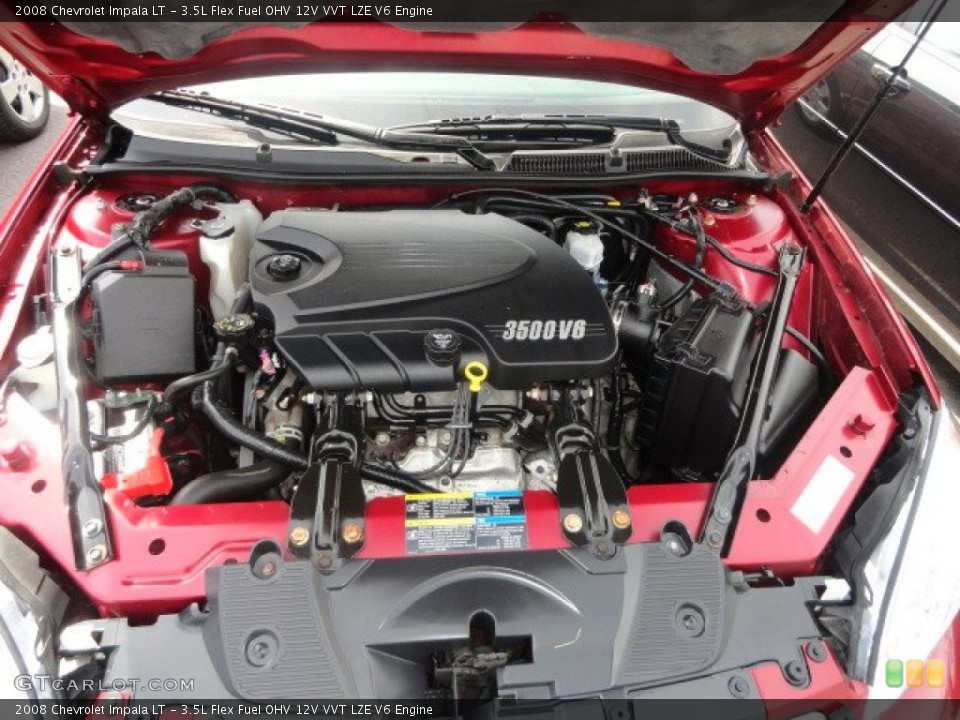3.5L Flex Fuel OHV 12V VVT LZE V6 Engine for the 2008 Chevrolet Impala #80169210