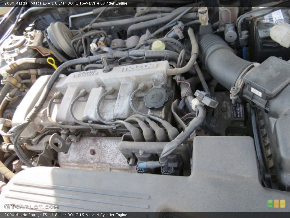 1.8 Liter DOHC 16-Valve 4 Cylinder 2000 Mazda Protege Engine
