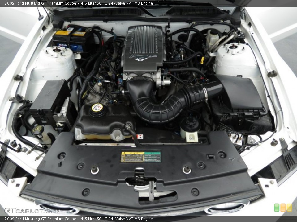 4.6 Liter SOHC 24-Valve VVT V8 Engine for the 2009 Ford Mustang #80184310