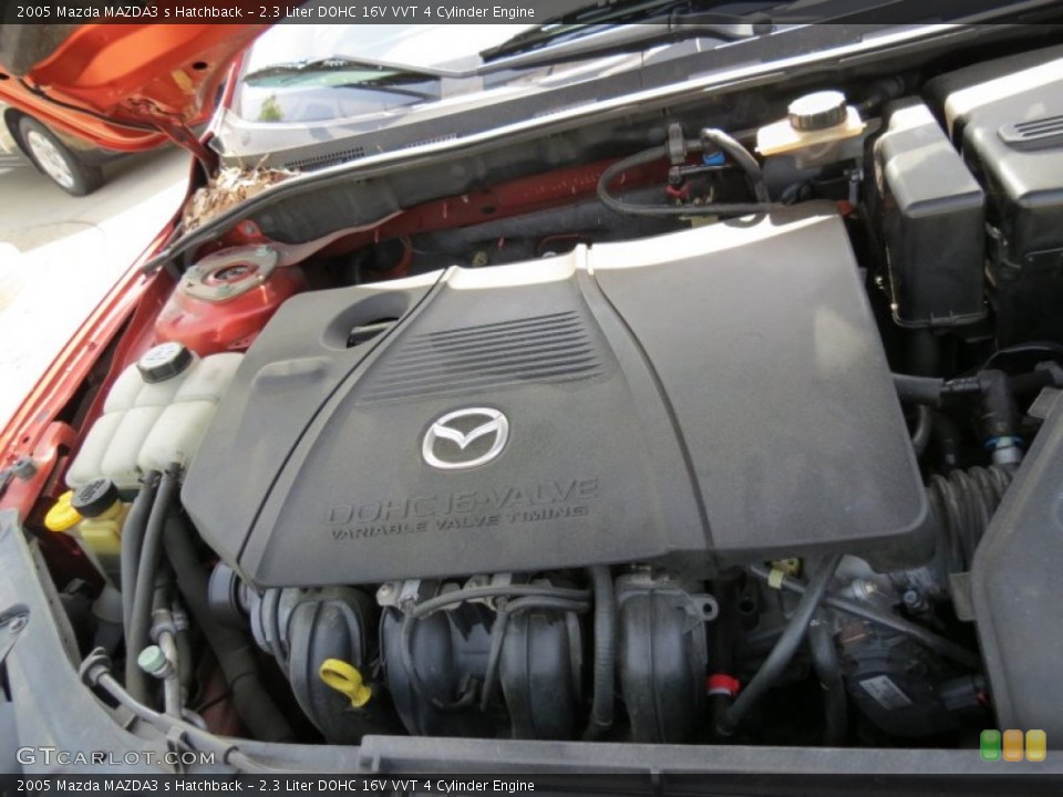 2.3 Liter DOHC 16V VVT 4 Cylinder Engine for the 2005 Mazda MAZDA3 #80185229