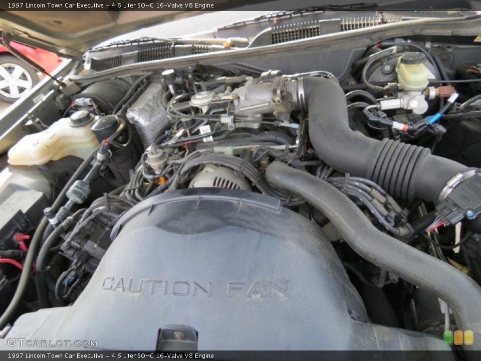 4.6 Liter SOHC 16-Valve V8 Engine for the 1997 Lincoln Town Car #80185476