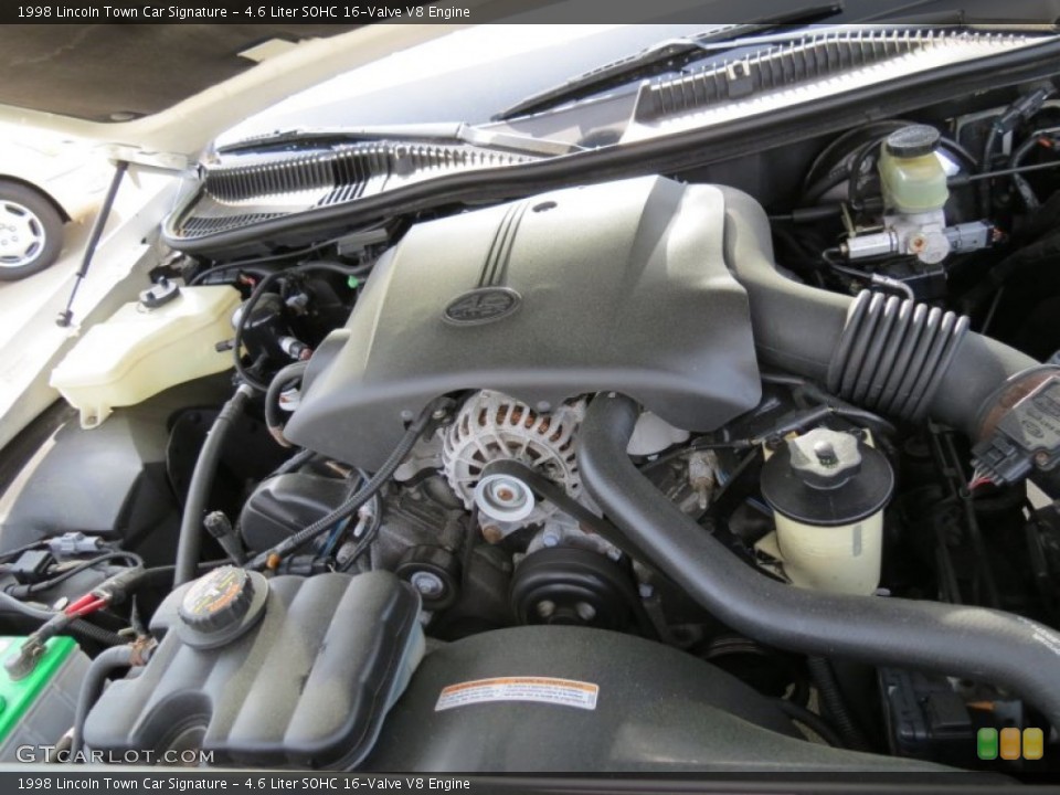 4.6 Liter SOHC 16-Valve V8 Engine for the 1998 Lincoln Town Car #80188000