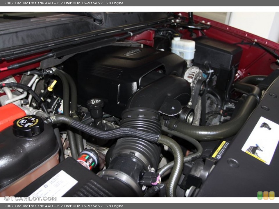 6.2 Liter OHV 16-Valve VVT V8 Engine for the 2007 Cadillac Escalade #80189350