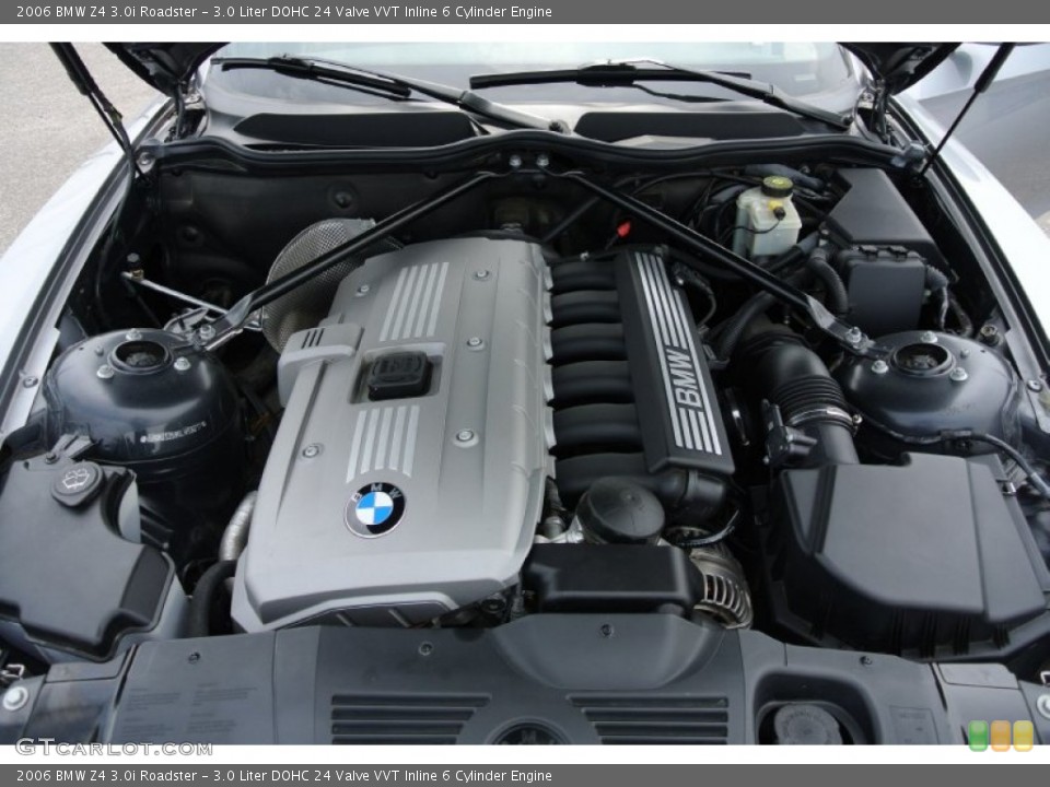 3.0 Liter DOHC 24 Valve VVT Inline 6 Cylinder 2006 BMW Z4 Engine