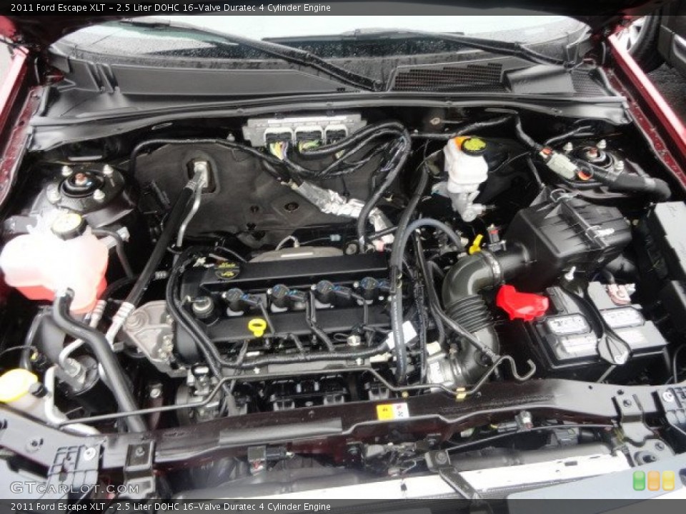 2.5 Liter DOHC 16-Valve Duratec 4 Cylinder Engine for the 2011 Ford Escape #80208120
