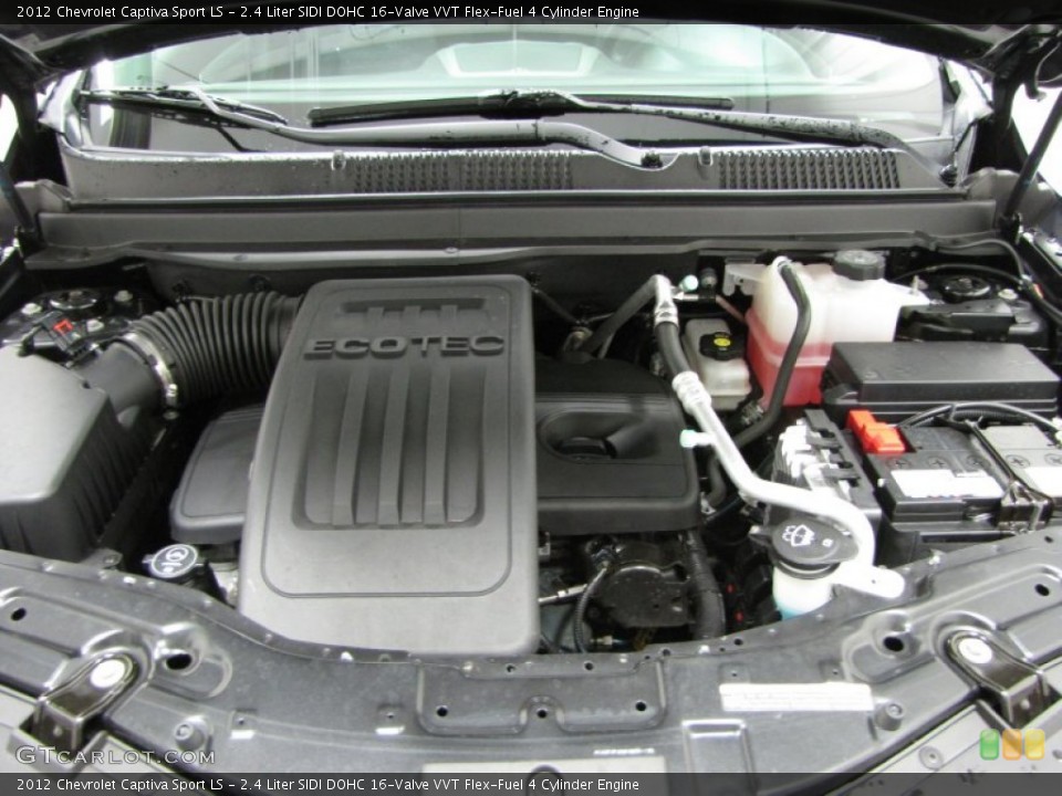 2.4 Liter SIDI DOHC 16-Valve VVT Flex-Fuel 4 Cylinder Engine for the 2012 Chevrolet Captiva Sport #80223484