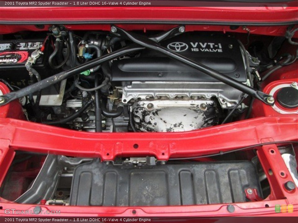 1.8 Liter DOHC 16-Valve 4 Cylinder Engine for the 2001 Toyota MR2 Spyder #80224690