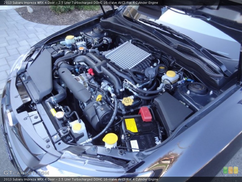 2.5 Liter Turbocharged DOHC 16-Valve AVCS Flat 4 Cylinder Engine for the 2013 Subaru Impreza #80230595