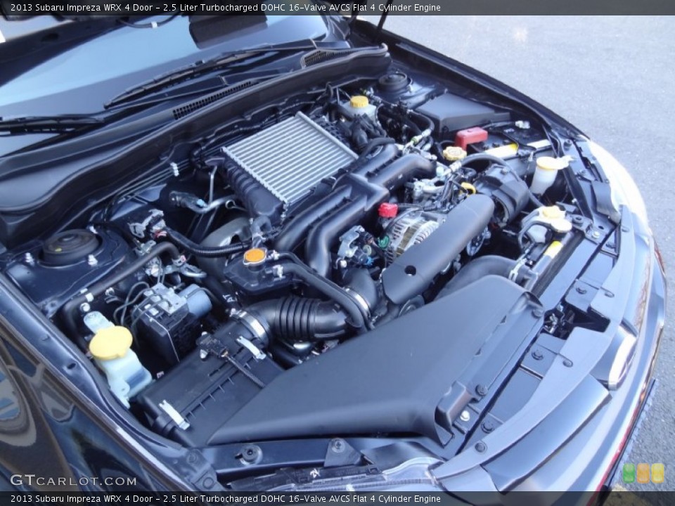 2.5 Liter Turbocharged DOHC 16-Valve AVCS Flat 4 Cylinder Engine for the 2013 Subaru Impreza #80230622