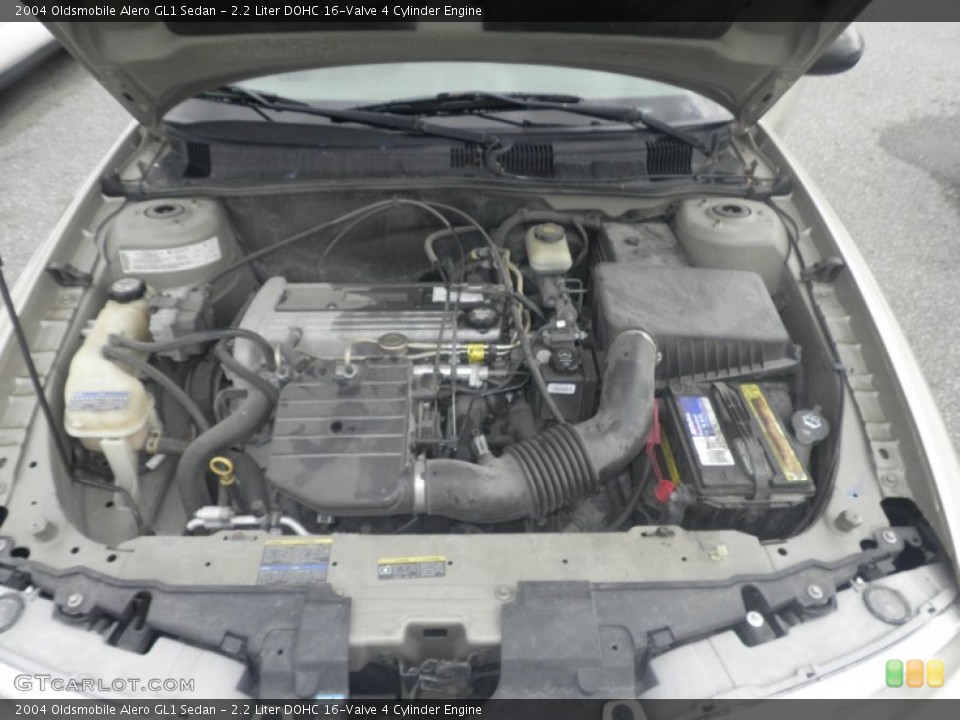 2.2 Liter DOHC 16-Valve 4 Cylinder 2004 Oldsmobile Alero Engine