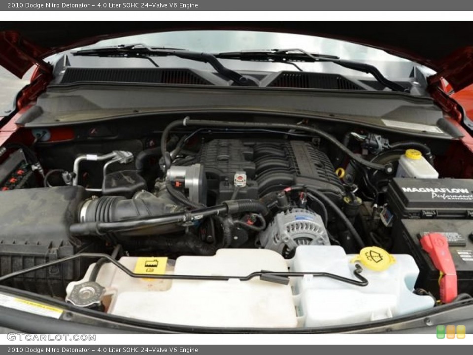 4.0 Liter SOHC 24-Valve V6 Engine for the 2010 Dodge Nitro #80253773