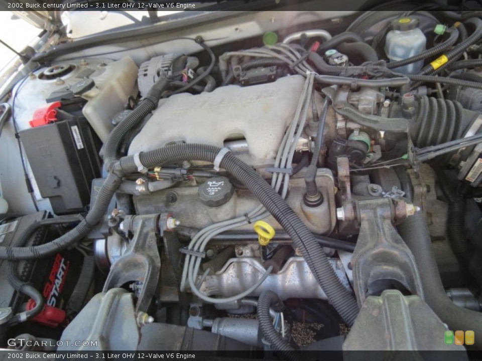3.1 Liter OHV 12-Valve V6 Engine for the 2002 Buick Century #80258786