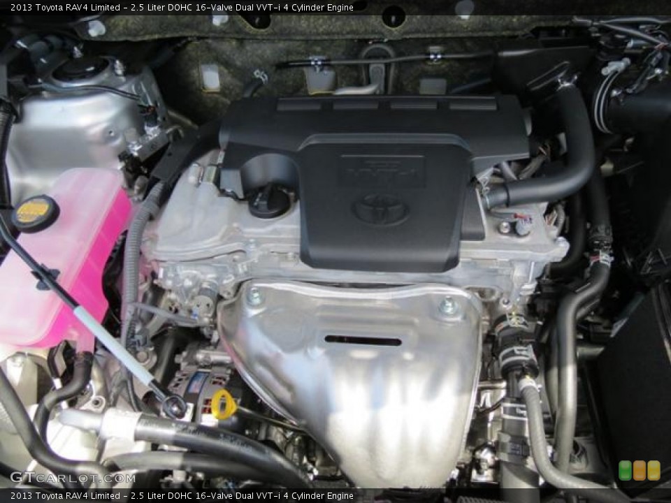2.5 Liter DOHC 16-Valve Dual VVT-i 4 Cylinder Engine for the 2013 Toyota RAV4 #80265743