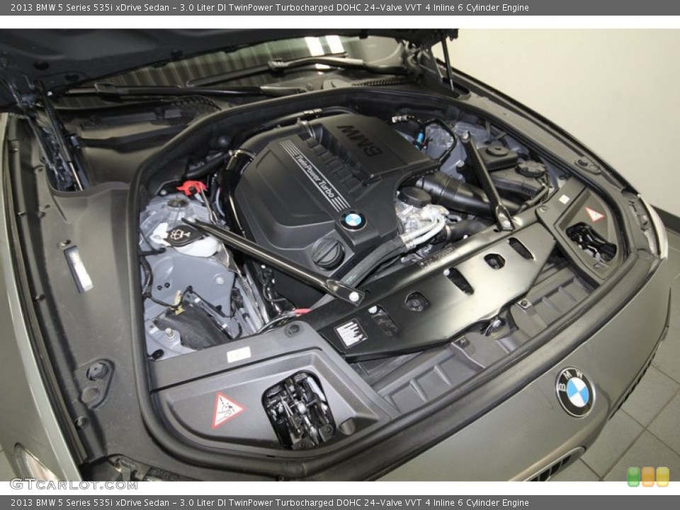 3.0 Liter DI TwinPower Turbocharged DOHC 24-Valve VVT 4 Inline 6 Cylinder Engine for the 2013 BMW 5 Series #80273045
