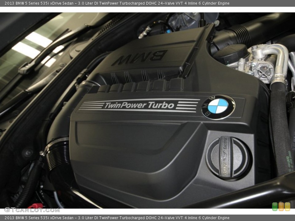 3.0 Liter DI TwinPower Turbocharged DOHC 24-Valve VVT 4 Inline 6 Cylinder Engine for the 2013 BMW 5 Series #80273053