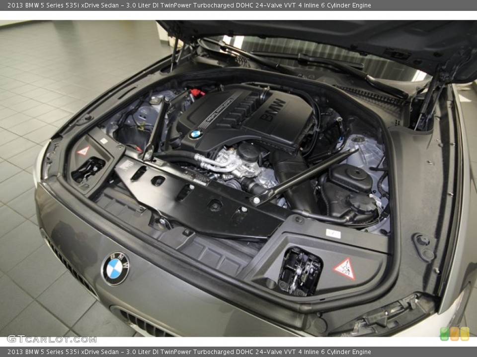 3.0 Liter DI TwinPower Turbocharged DOHC 24-Valve VVT 4 Inline 6 Cylinder Engine for the 2013 BMW 5 Series #80273063