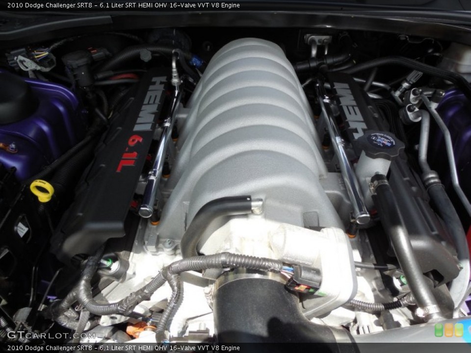 6.1 Liter SRT HEMI OHV 16-Valve VVT V8 Engine for the 2010 Dodge Challenger #80281061