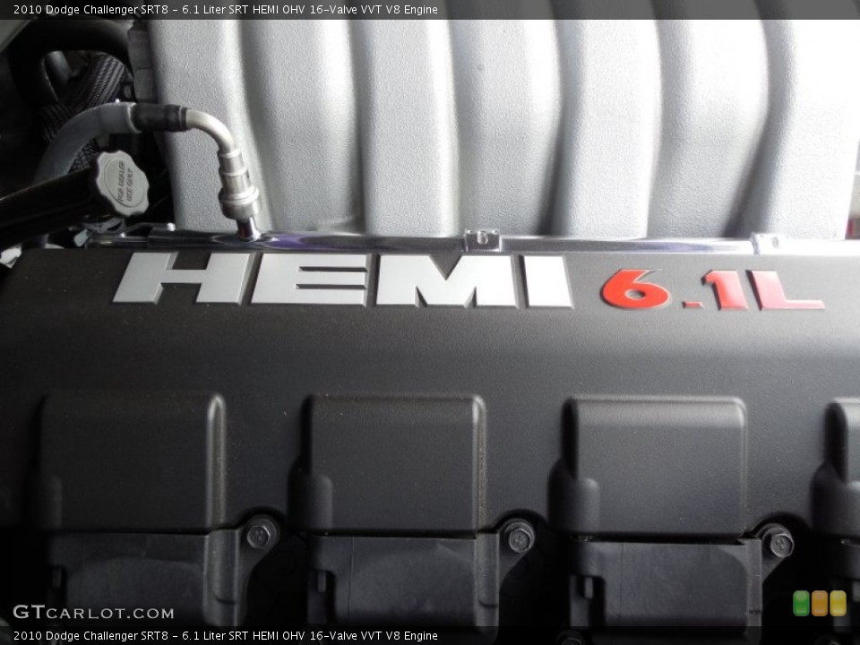 6.1 Liter SRT HEMI OHV 16-Valve VVT V8 Engine for the 2010 Dodge Challenger #80281075