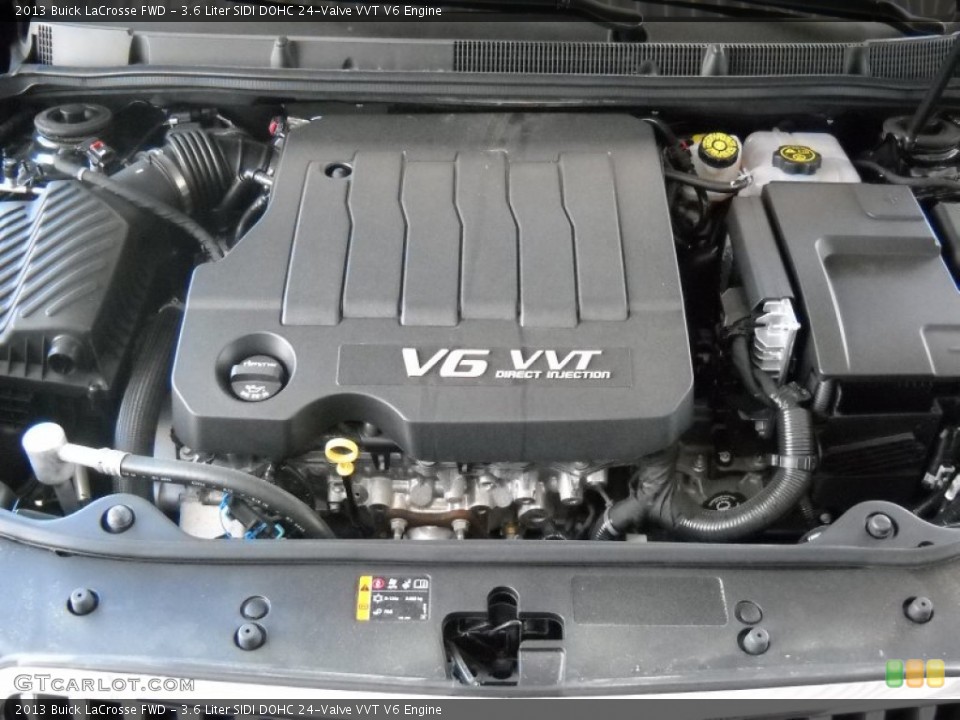 3.6 Liter SIDI DOHC 24-Valve VVT V6 Engine for the 2013 Buick LaCrosse #80282467