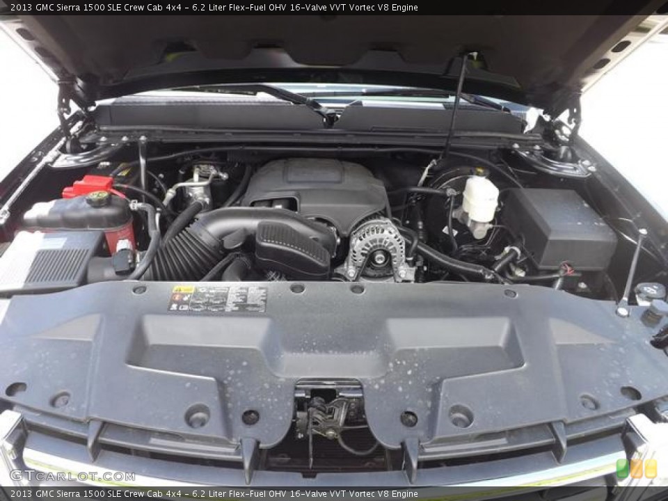 6.2 Liter Flex-Fuel OHV 16-Valve VVT Vortec V8 Engine for the 2013 GMC Sierra 1500 #80284493