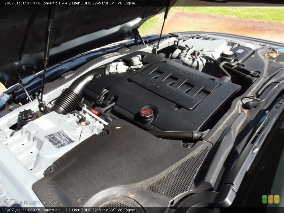 4.2 Liter DOHC 32-Valve VVT V8 Engine for the 2007 Jaguar XK #80306012