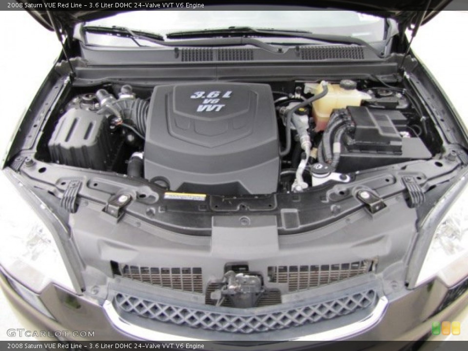 3.6 Liter DOHC 24-Valve VVT V6 2008 Saturn VUE Engine