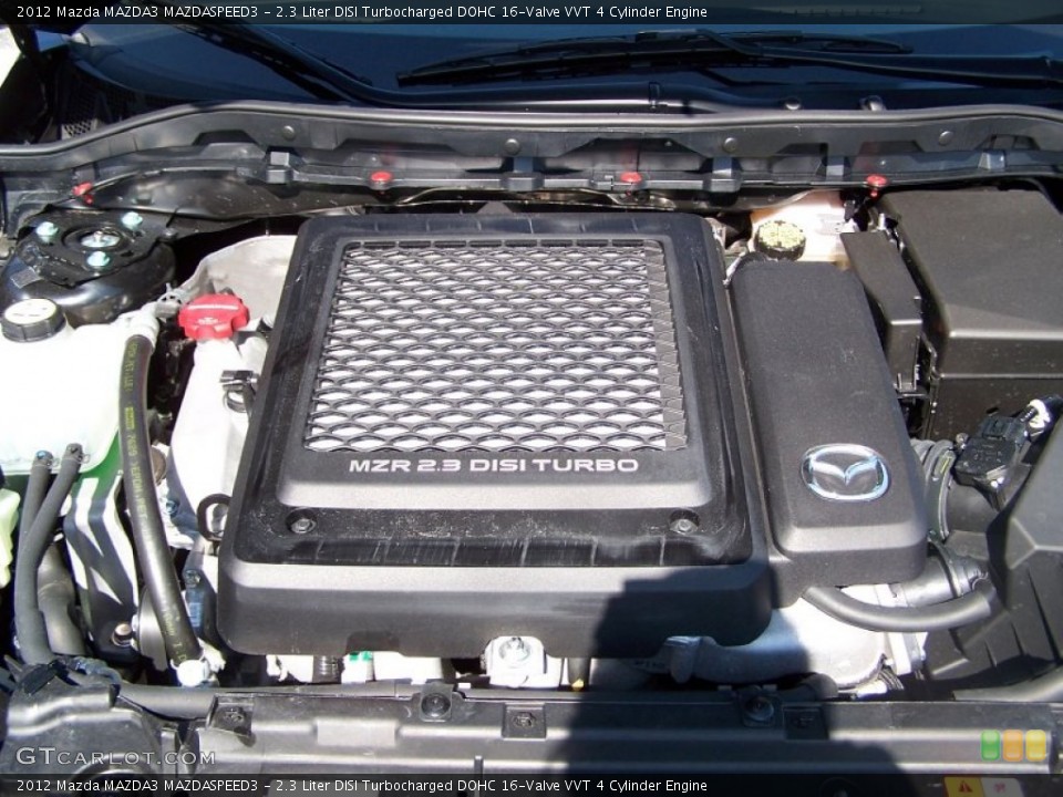 2.3 Liter DISI Turbocharged DOHC 16-Valve VVT 4 Cylinder Engine for the 2012 Mazda MAZDA3 #80316074